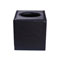 麦尔皮具 方形抽式纸巾盒（黑色小荔枝纹）